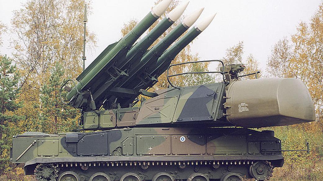 Зенітний ракетний комплекс «Бук-М1».