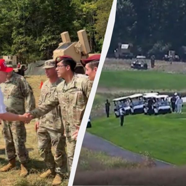 ППО охороняє Трампа під час гри у гольф