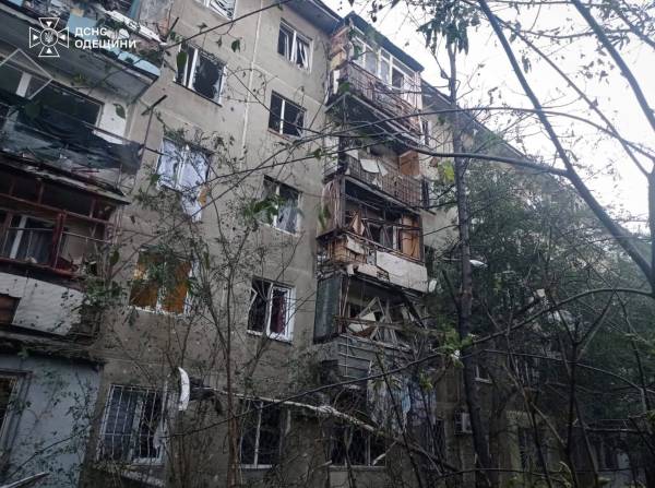 Росія атакувала Одещину дронами, є постраждалий