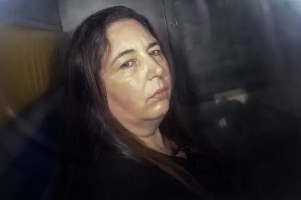 Ерін Паттерсон під час судового процесу