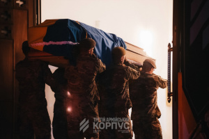 У Києві пройшла церемонія прощання з полковником Євгеном Коновальцем