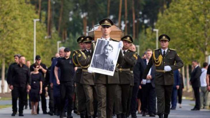 Прах Євгена Коновальця знайшов спокій в Україні
