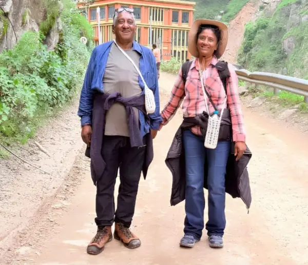 Vivagnathan and Tina Pillay