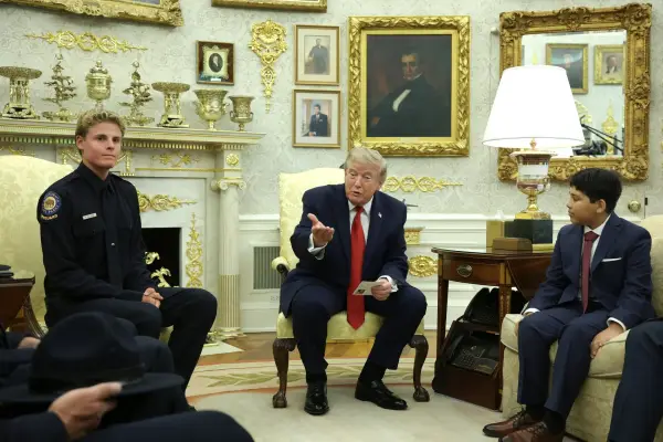 Трамп принизив репортерку на заході з вшанування хлопчика у Білому домі