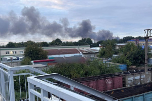У Самарі після удару горить підприємство, яке виробляє ракети та автоматичні космічні апарати - ЦПД