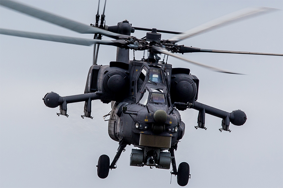 Ударний гелікоптер Мі-28Н «Нічний мисливець».