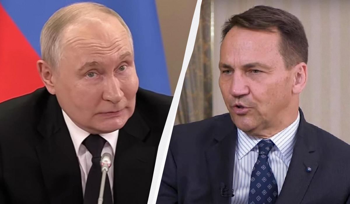 Сікорський назвав дві головні ставки Путіна у війні проти України