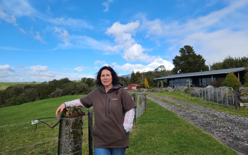 Taranaki dairy farmer Amanda Jordan