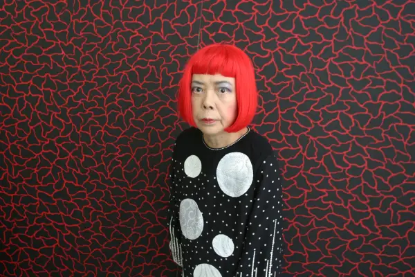 Japanese artist Yayoi Kusama, who will receive a 2006 Praemium Imperiale art award