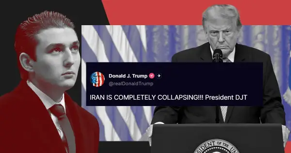Трамп розкритикував Іран через погрози на адресу його сина Беррона