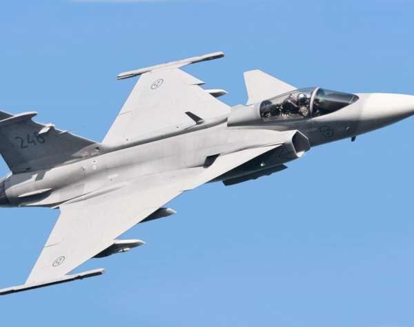 На угорській військовій базі впав винищувач Gripen