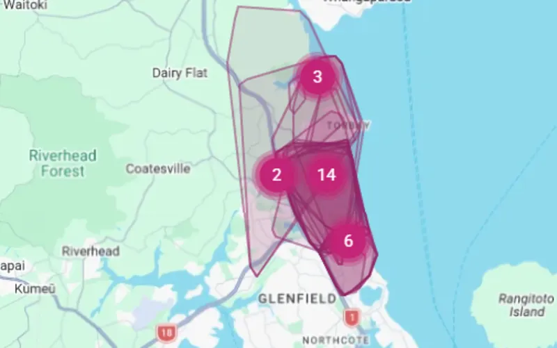 Chorus outage affecting thousands.