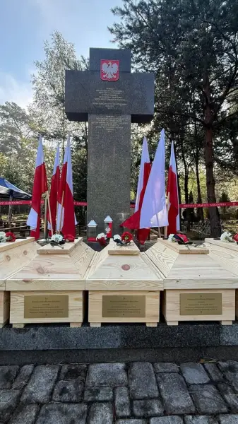 На Волині перепоховали 55 жертв трагедії 1943 року