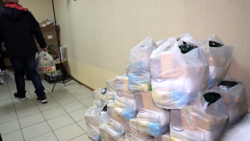Безкоштовні продукти для ВПО та пенсіонерів у Кіровоградській області