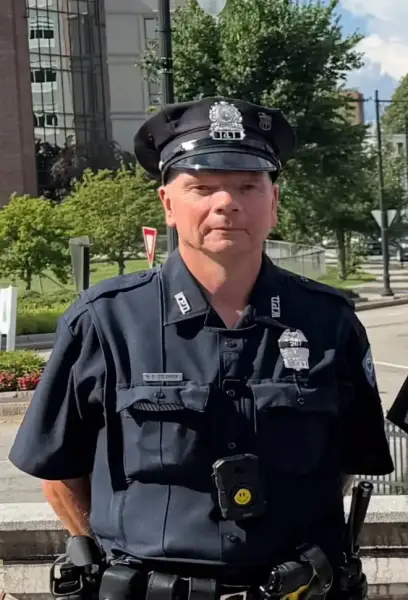 Kurt Solomon was a 31-year veteran of the Worcester Police Department (Picture: Facebook)