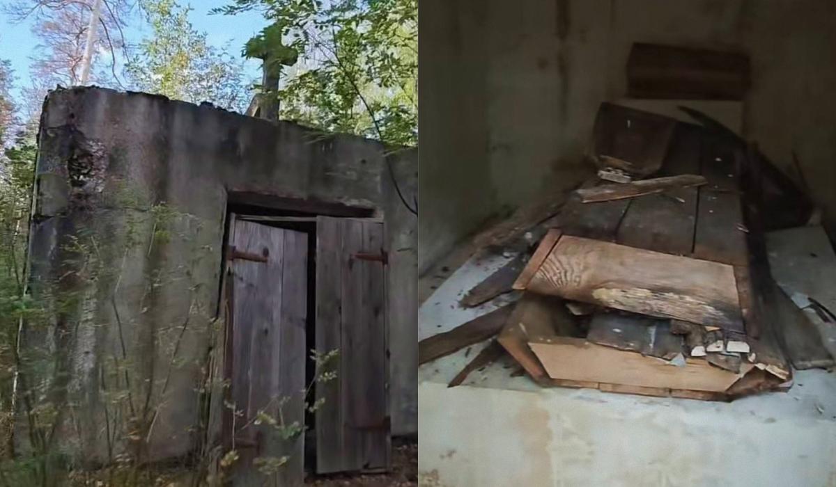 У лісах Волині стоїть відкритий склеп цілительки із Варшави: що про неї відомо