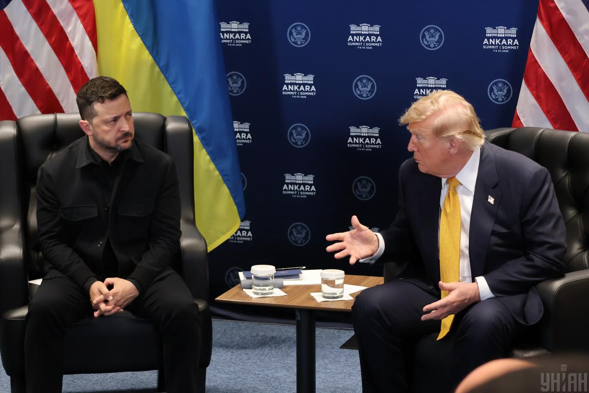 Володимир Зеленський та Дональд Трамп / фото Дмитро Ключко