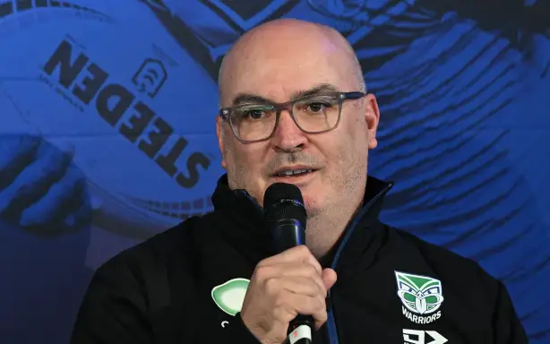 Warriors CEO Cameron GeorgeOne New Zealand Warriors luncheon for former players and “old boys” at Go Media Mt Smart Stadium on Thursday 28 August 2025. Photo: Andrew Cornaga / Photosport