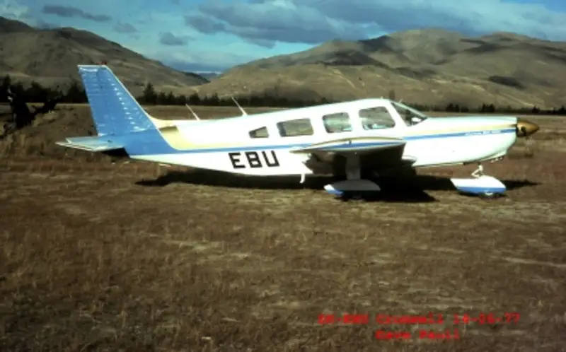 Літак ZK-EBU зник у грудні 1978 року, і жодного сліду його так і не знайшли.
