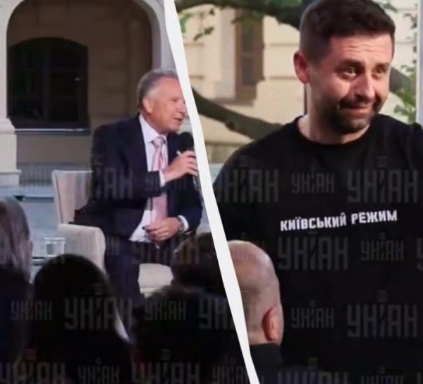 Зеленський подарував спецпосланцям США футболки із написом “Київський режим”