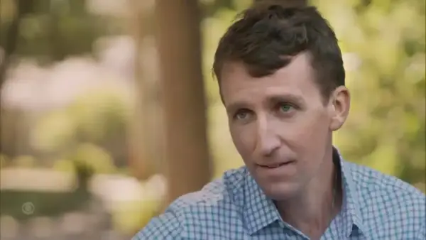 Patrick Clancy is interviewed on 60 minutes interview - he shows a new playground devoted to the kids in their hometown and artifacts of the children in his new New York City apartment.