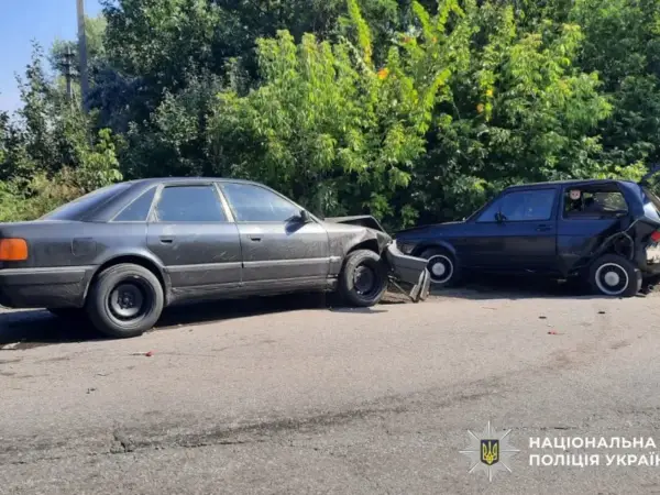 Audi та Volkswagen зіткнулися на Полтавщині, постраждала одна людина