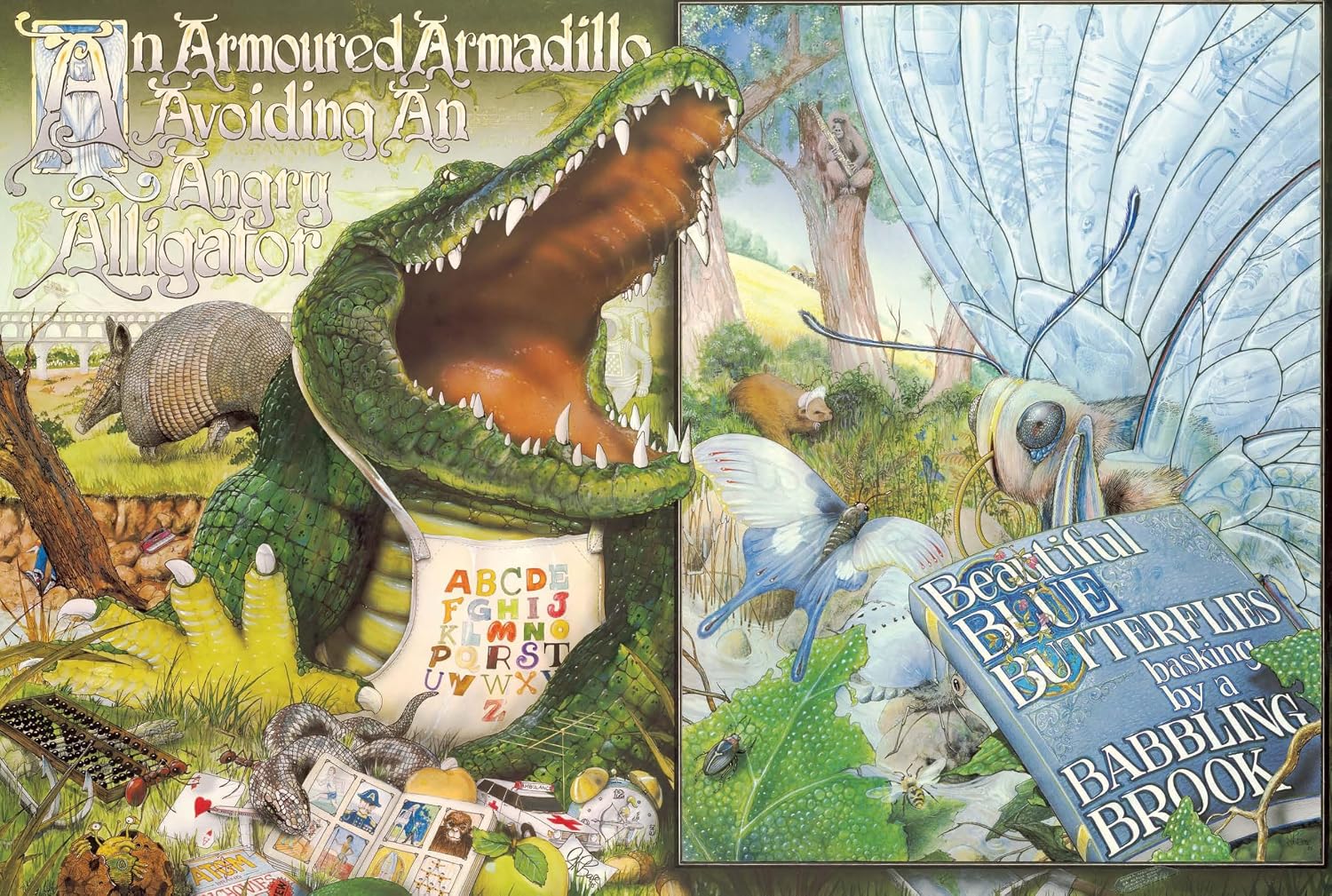 Сторінки A і B з книжки 