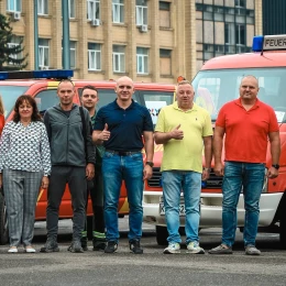 Ганновер передав Миколаєву п’ять автомобілів для комунальних служб. Фото: Олександр Сєнкевич