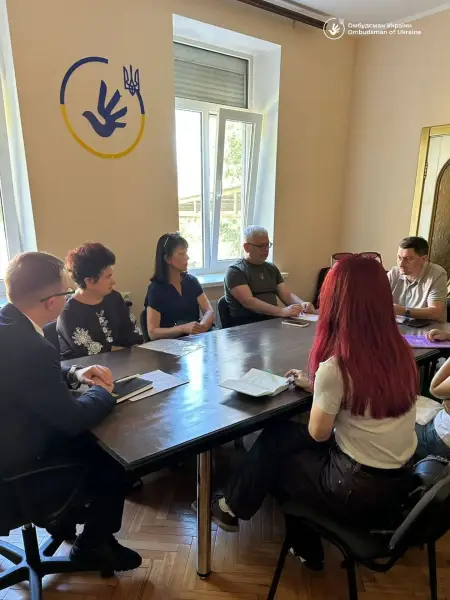 Фото з зустрічі сімей військовослужбовців
