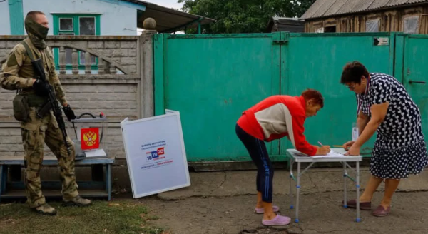 МЗС закликає світ не визнавати вибори до Держдуми на окупованих територіях