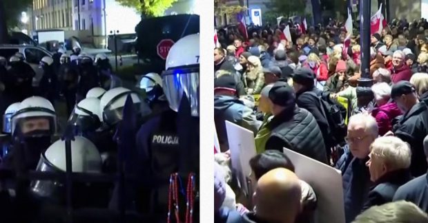 Голову Конституційного трибуналу Польщі відсторонили на тлі мітингу біля будівлі